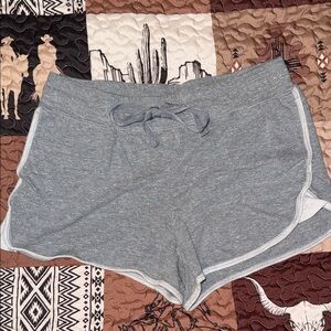 Light gray athletic shorts